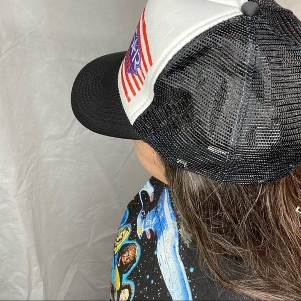 Nissun Cap Rockstar Energy Drink Snap Back Trucker rock Star Hat - Picture 3 of 9